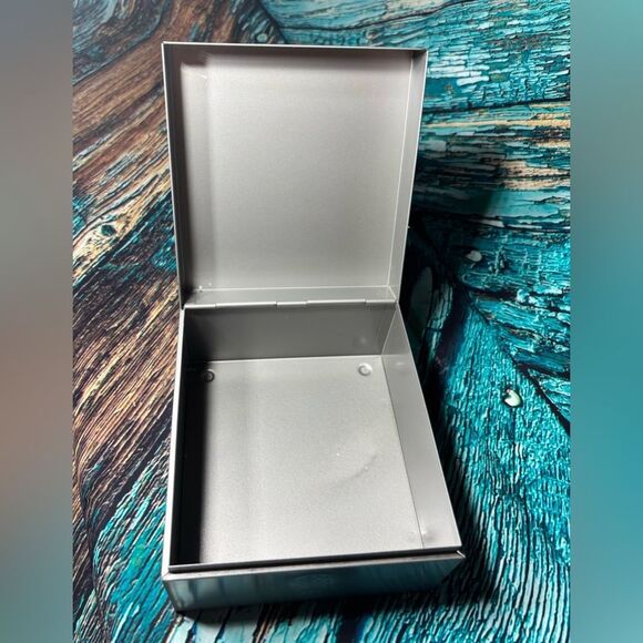 Vintage Weis 653 Card File Box Industrial Metal 3 x 5 Index File Box EPC - Picture 6 of 10